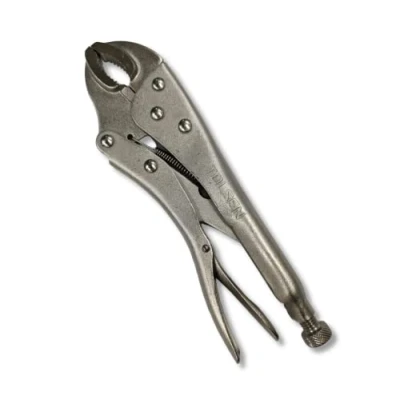 Image of Tolsen Self Locking Pliers 50 mm Forged Steel Nickel Plated