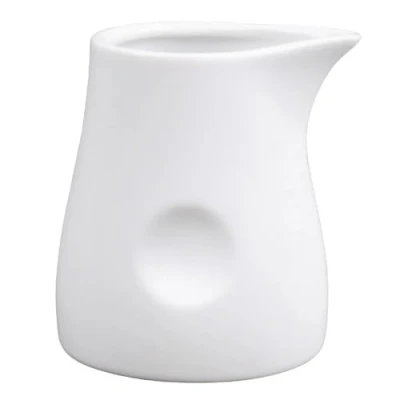 Image of Olympia Dimpled Milk Jugs 170Ml Box of 6 Pitcher Carafe Decanter New Features