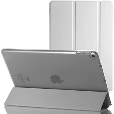 Image of Smart Case for iPad 9th Generation (2021), 8th (2020), 7th (2019) Magnetic Cover with Auto Sleep/Wake Function (White)