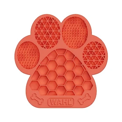 Image of Wahl Distract n Groom Lick Mat, Licking Mat for Pets, Mats Pet Anxiety, Calming, Treat Dogs, Silicone Feeder Licky Cats &amp; Slow Pets