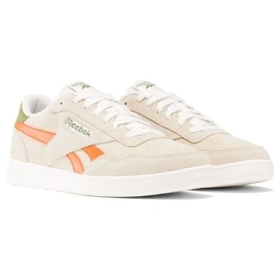 Image of Reebok Unisex Court Advance Sneakers, Clsbeige Darkginger, 8 UK