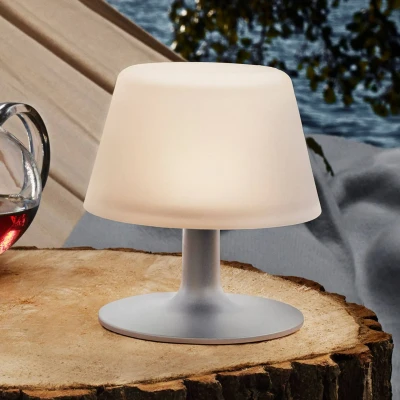Image of Eva Solo Teva Sunlight Table Solar Cell Glassable lamp 15 cm, Frosted Glass