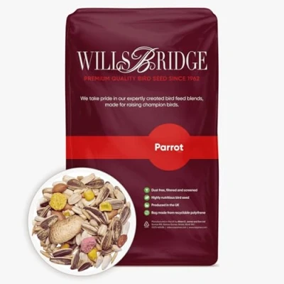 Image of Countrywide Willsbridge Parrot Mix Bird Food,12.5 kg (Pack of 1)