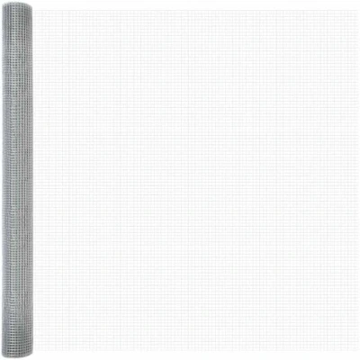 Image of vidaXL Welded Wire Fence 1.5x50 m Galvanised Steel