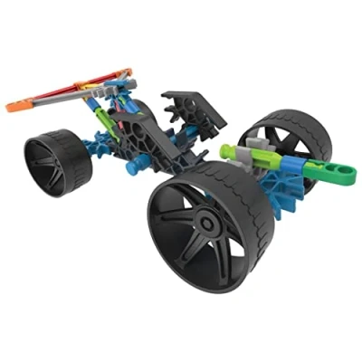 Image of K&#039;NEX Dune Buggy Starter Vehicle Educational Toys for Kids, STEM Learning Kit, 60 Pieces Construction Toy Ages 5+ Basic Fun 17023