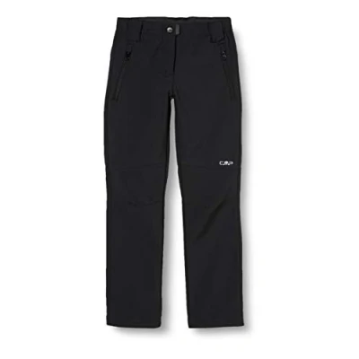 Image of CMP KID LONG PANT Unisex Outdoor trousers for kids, Size: 16y, Nero