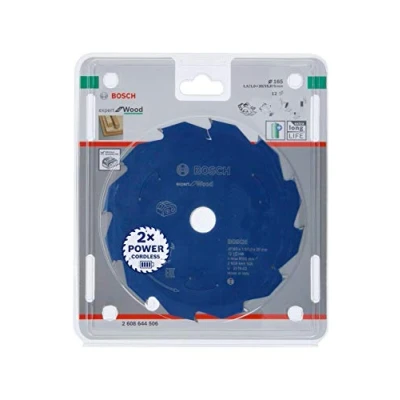 Image of Bosch Professional Circular Saw Blade Expert (for Wood, 165 x 20 1.5 mm, 12 teeth; Accessories: Cordless Saw)