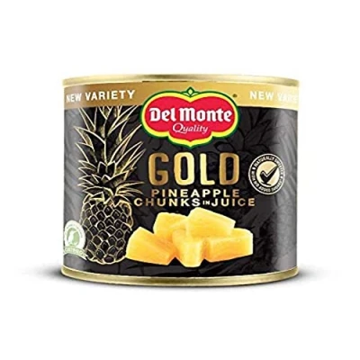 Image of Del Monte Gold Pineapple Chunks in Juice 435g (Pack of 12)