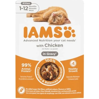 Image of IAMS Kitten Delights, Chicken Gravy, 85 g
