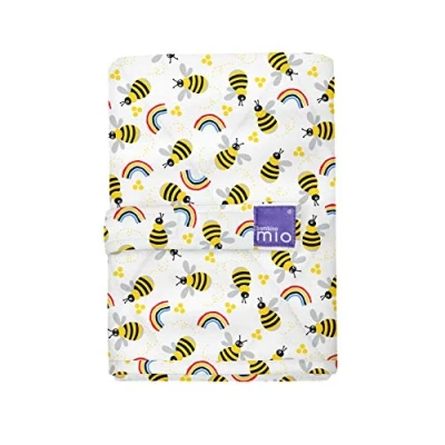 Image of Bambino Mio, On the Move Changing Mat Lightweight, Foldable and Portable Nappy Mat, Honeybee Hive