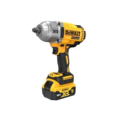 Image of DEWALT DCF900P2T GB 18V XR Brushless 1/2&quot; High Torque Impact Wrench Hog Ring 1396Nm with 2 x 5Ah Batteries in TSTAK