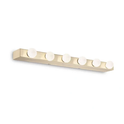 Image of Prive&#039; 6 Light Wall Brass