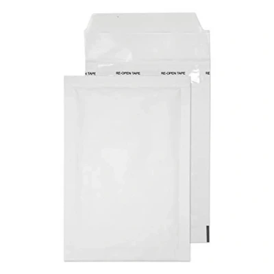 Image of Blake Purely Packaging 165 x 100 mm Envolite Peel &amp; Seal Padded Bubble Envelopes (A/000) White Pack of 200