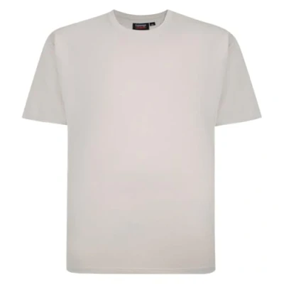 Image of Espionage T Shirt Crewneck Plain Short Sleeve Classic Mens Plus Size 2XL 8XL T015 (UK, Alpha, 6XL, Plus, Regular, Ecru)