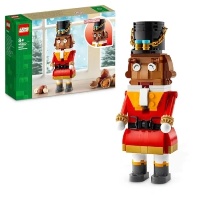 Image of LEGO Nutcracker Figure Festive Building Toy Set for 8 Plus Year Old Boys and Girls, Stocking Filler or Christmas Decoration Home Decor, Gift Kids Who Love Independent Play 40640