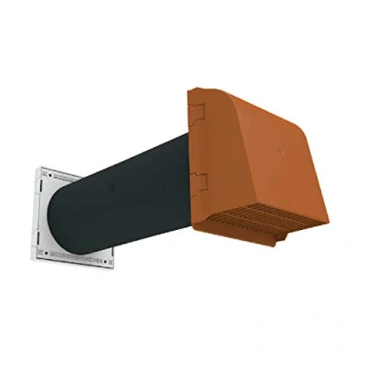 Image of 5&quot; Core Vent Cavity Ventilator Anti Draught Terracotta Cowl for Gas Appliances