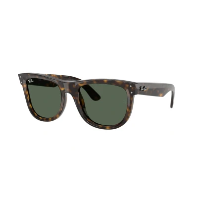 Image of Sunglasses Ray ban Rbr0502s wayfarer reverse col. 6790vr Unisex Squadrata Marrone