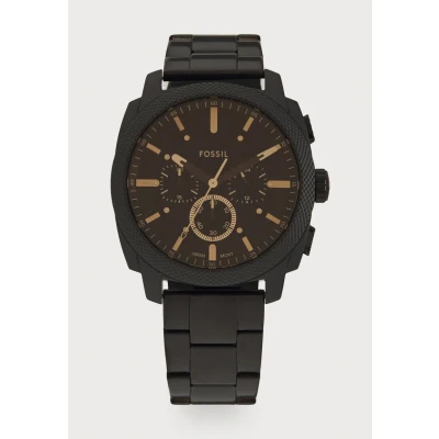 Image of Fossil Machine Watch, Men&#039;s, Size: One Size, Black