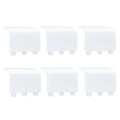 Image of Lot 6 Replacement Battery Cover FOR XBOX Series S/X Controller,Mcbazel Back Door Lid Accessories Shell Part S/Xbox X Controller NOT ONE White