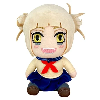 Image of Great Eastern Anime My Hero Academia Himiko Toga (S2) Sitting Plush, 7 inches