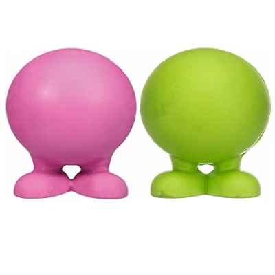 Image of JW CUZ Tough By Nature Dog and Puppy Chew &amp; Squeak Toy GOOD MEDIUM 2 PACK
