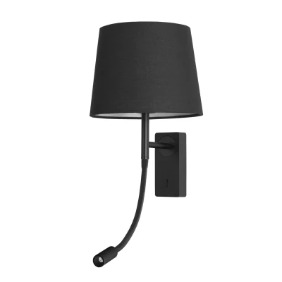 Image of Janet LED Reading Lamp Black, Warm White 3000K