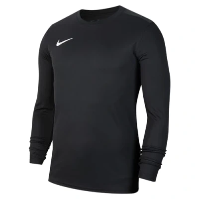 Image of Nike Men&#039;s Park Vii Jersey Long Sleeve Sweater, Black/(White), L UK