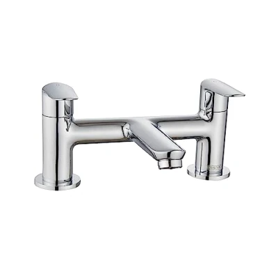 Image of Bristan Essentials Opus Bathroom Taps, Bath Filler