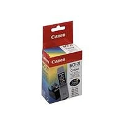 Image of Canon Bci 21 Bci21 21C Bci21C Colour Ink Cartridge BJC 4100 4200 4200P 4300 4304 4310 4400 4500 4550 4650 5000 5100 5500 C20 C3000 C5000