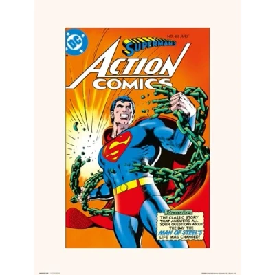 Image of Grupo Erik Art Print, DC Action Comics 485, 30 x 40 cm