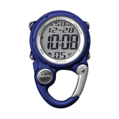 Image of Dakota Watch Co Digital Clip Mini Water Resistant, Synthetic, Blue