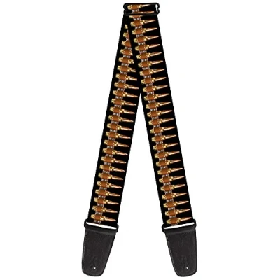 Image of Buckle Down GS W30223 &quot;Bullets&quot; Guitar Strap