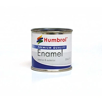 Image of Humbrol 50ml No.2 Tinlet Enamel Paint 11 (Silver Metallic)
