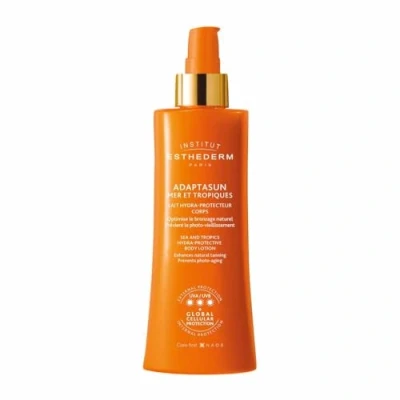 Image of Institut Esthederm Adaptasun Sea and Tropics Hydra Protective Body Lotion Strong Sun 200ml