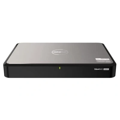 Image of QNAP HS 264 8G Silent and lightweight home NAS for multimedia playback streaming with dual HDMI 2.0 4K output
