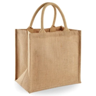 Image of Westford Mill W413 Jute Midi Tote Natural