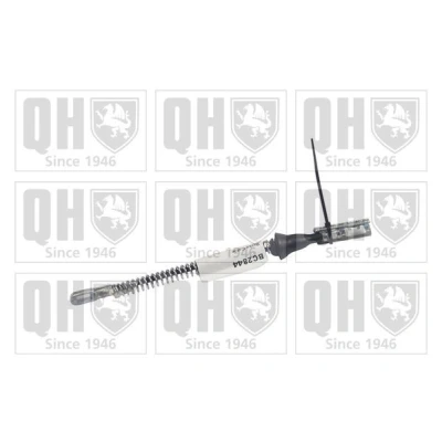 Image of 9127518, 9127527 Brake Cable QUINTON HAZELL BC2844 182mm VAUXHALL: Astra Mk5 Sport Hatch, Mk4 CC, Mk5, OPEL: H Caravan