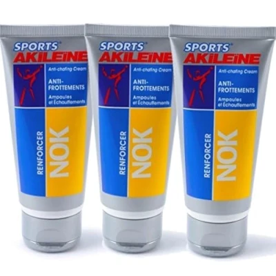 Image of Akileïne Sports NOK Anti Chafing Cream Pack 3 x 75ml by
