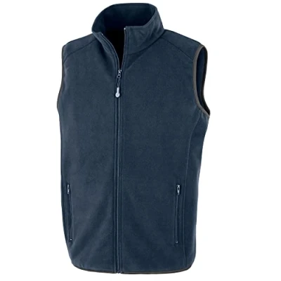 Image of Result Genuine Recycled Mens Polarthermic Fleece Body Warmer (4XL) (Navy)