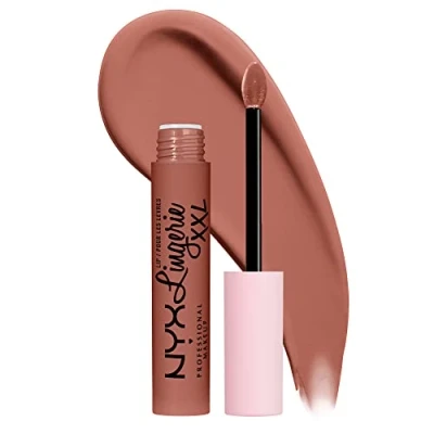 Image of NYX Professional Makeup Lip Lingerie XXL, Long Lasting Matte Liquid Lipstick, Vegan Formula*, Candela Babe