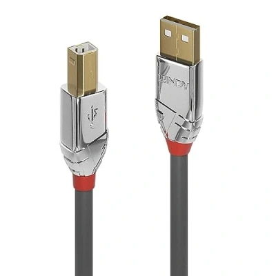 Image of Lindy 1m USB 2.0 Printer Cable, A to B Scanner/Printer cable for HP, Canon, Dell, Epson, Brother, Cromo Line