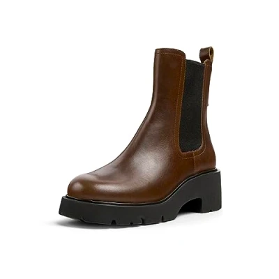 Image of Camper Women&#039;s Milah K400575 Chelsea Boot, Medium Brown, 9 UK