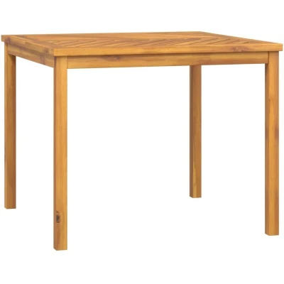 Image of vidaXL Garden Dining Table 90x90x74 cm Solid Wood Acacia