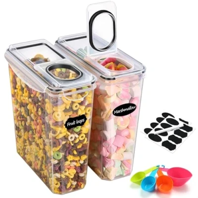 Image of YASHE Dual Rubbish Bin with Lid, 2x30L Large Capacity Recycling for Kitchen, 2 Compartment Pedal 20 Trash Bags, Removable Inner Buckets, Soft Close