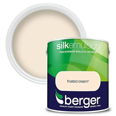 Image of Berger Silk Emulsion 2.5L Frosted Cream