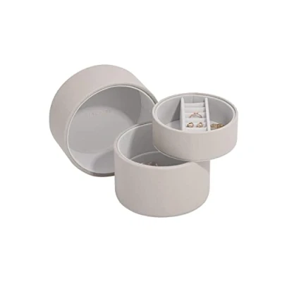 Image of Stackers Taupe Bedside Jewellery Box Pod