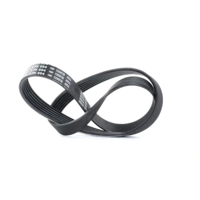 Image of 1340619, 1340747, 90510611, 918614 V ribbed belt BOSCH 1 987 947 935 894mm 6 PEUGEOT: 308 II Hatchback, 208 I MINI: Roadster