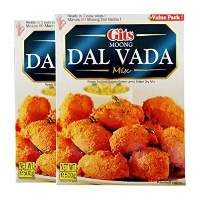 Image of GITS Moong Dal vada Mix 500G Instant Breakfast South Indian Origin (Pack of 2)