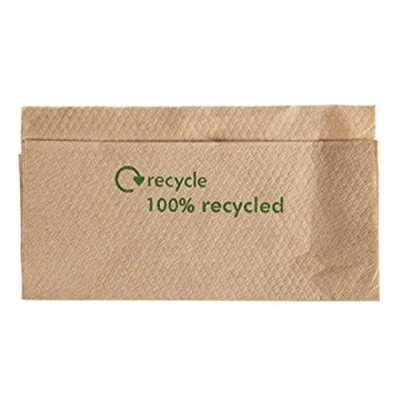 Image of Stalwart GH030 Kraft Napkins, Recycled, 1 Ply (Pack of 6000)
