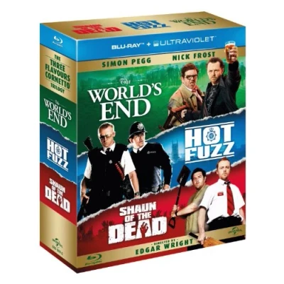 Image of the Three Flavours Cornetto Trilogy [The World&#039;s End / Hot Fuzz Shaun of Dead] [Blu ray] [Import]
